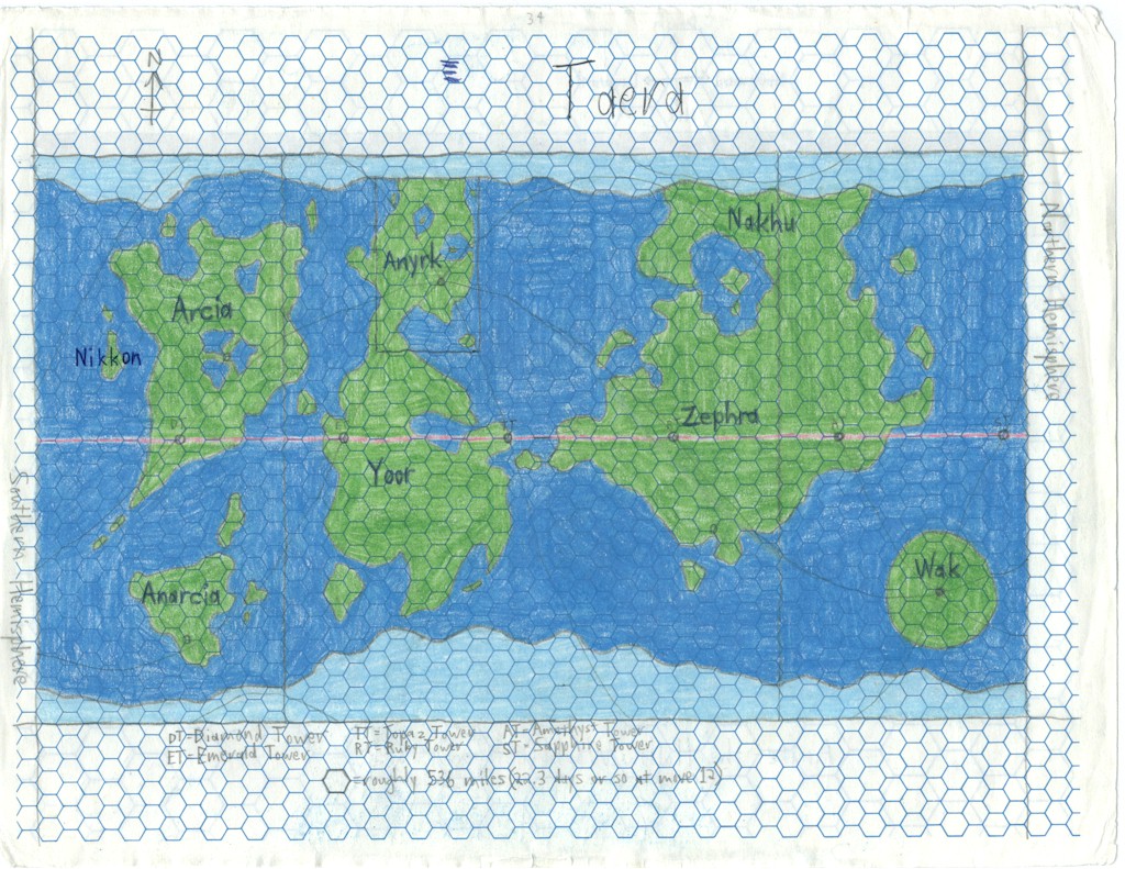 Taera World Map